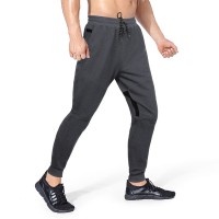 BOJIN Mens Sweatpants Casual Jogger Pants Drawstring Training Tapered Pant with Pocket-MYDK001 Dark Grey